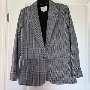 Plaid blazer, lined,  10 month jacket